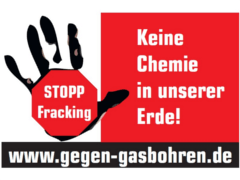 Logo  Interessengemeinschaften "Gegen Gasbohren"