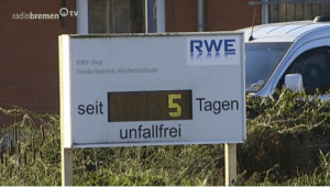 RWE DEA Völkersen - Seit 5 Tagen unfallfrei