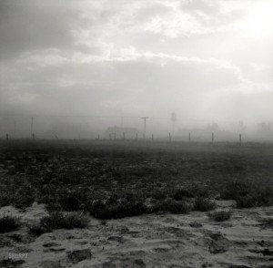 Sandsturm in Bakken, Oktober 1937 (Foto: Russell Lee)