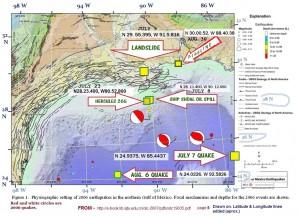 Tankerunglücke, Erdbeben, aufgerissene Pipelines und leckgeschlagene Öl-Plattformen wie Deepwater Horizon: Der Golf von Mexico wird zu einer der größten Todeszonen der Welt