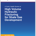 Titelseite Gesundheitsstudie Fracking USA
