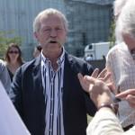 Jose Bove - Demo vor dem europäischen Parlament in Strassburg