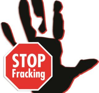 Stop Fracking-Hand